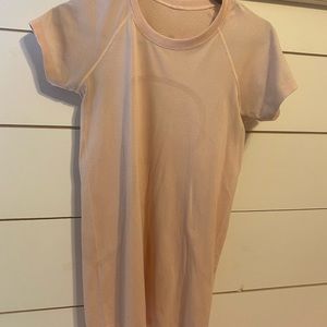 Pink Lululemon shirt